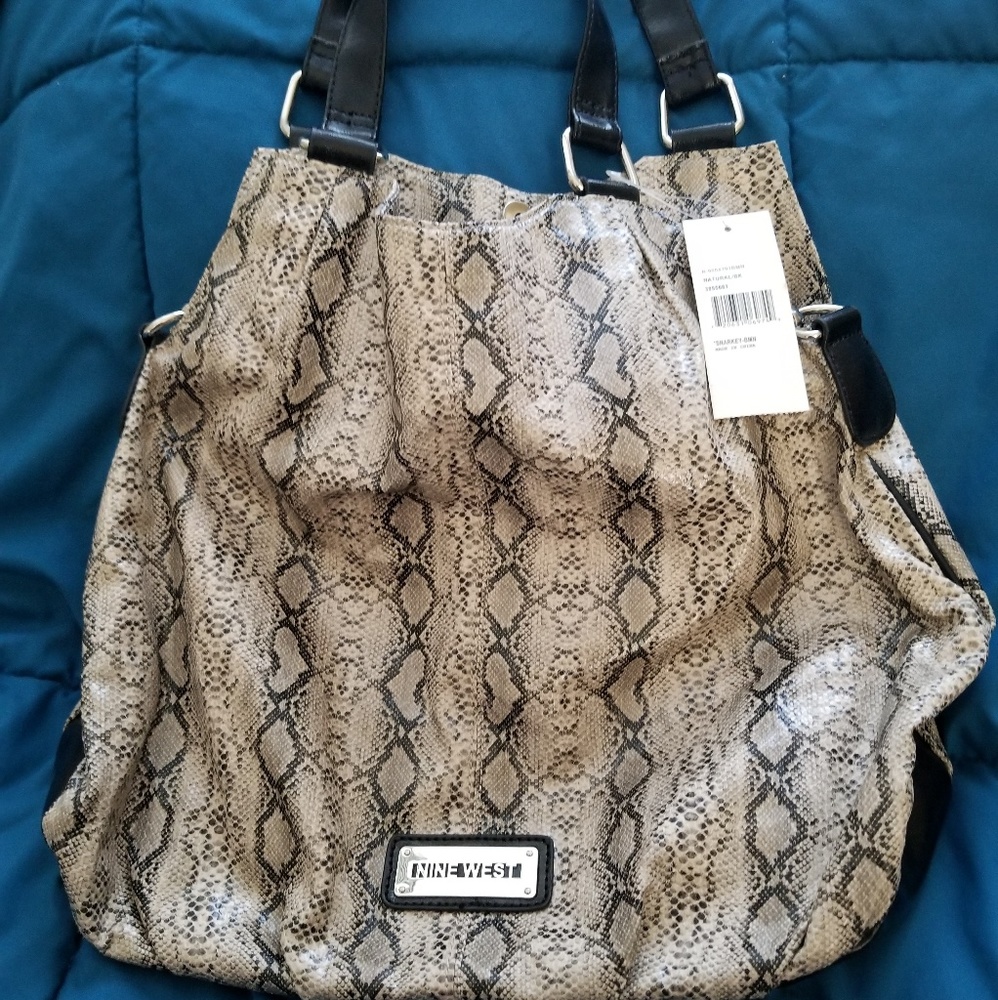 Snake Skin Nine West Purse